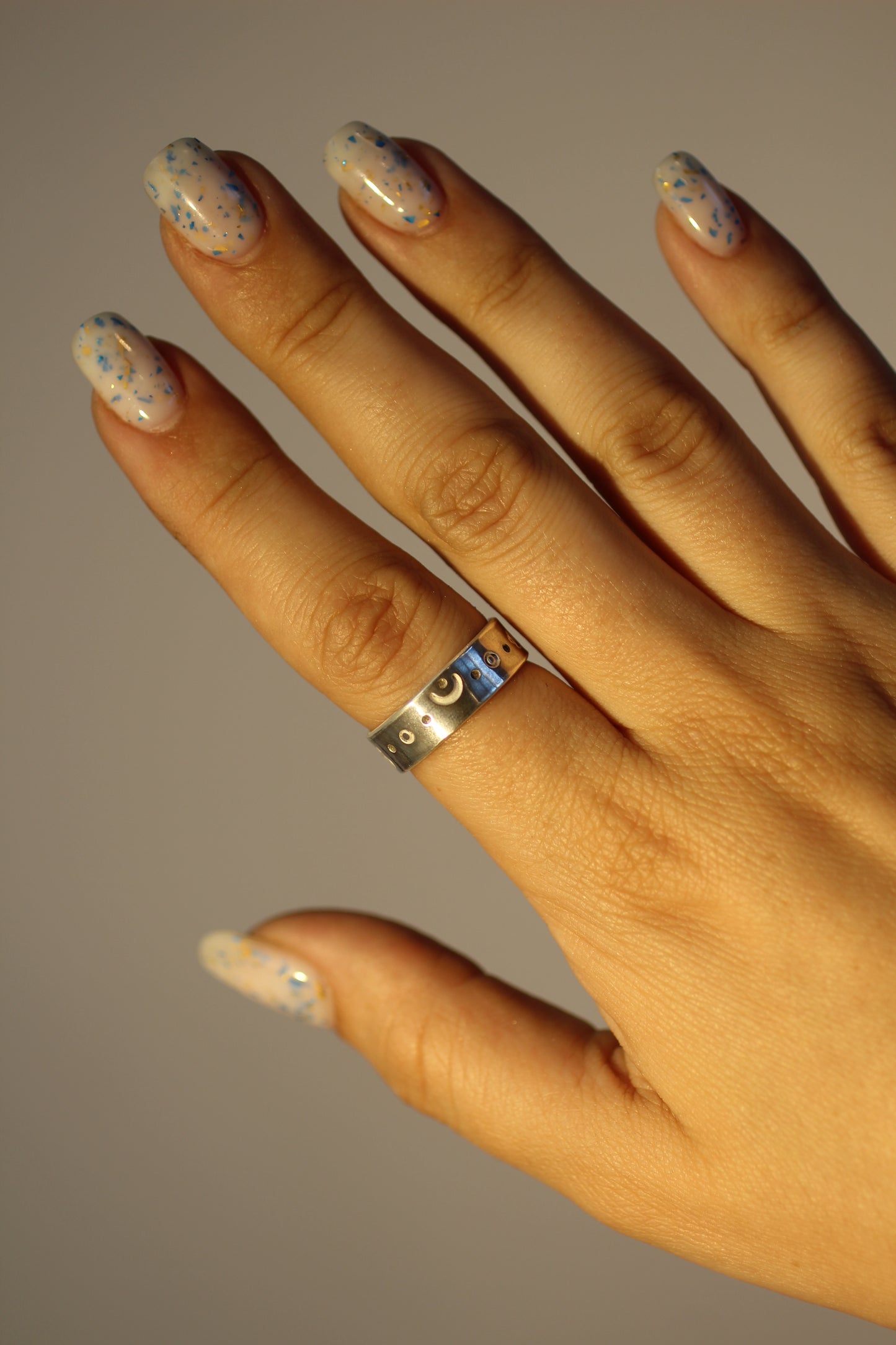 Group Workshop: silver ring with textures and stamps