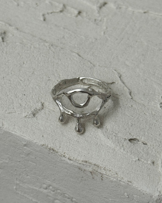 Crying eye ring