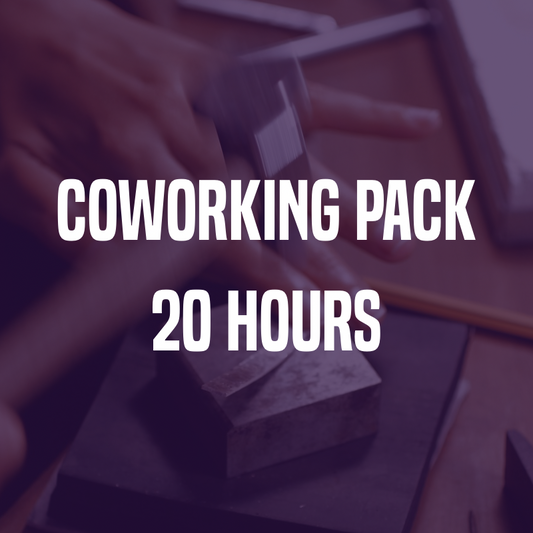 Jewelry co-working: 20-hours pack